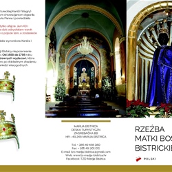 Letak - Kip Majke Božje Bistričke