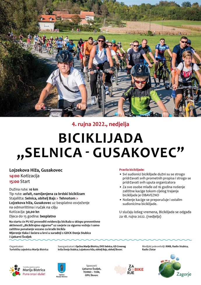 TZMB Biciklijada Selnica Guskovec 2022 za fejs