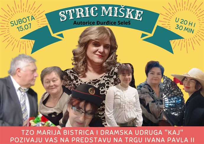 Plakat Stric Miške