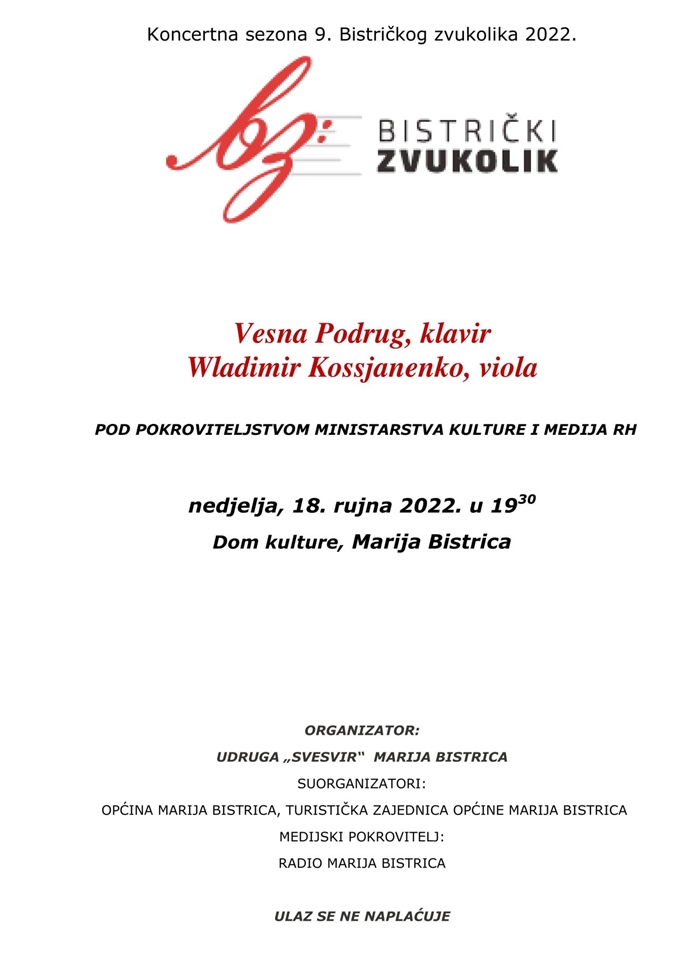 2022 09 18 KONCERT PLAKAT KOSJAENKO 1