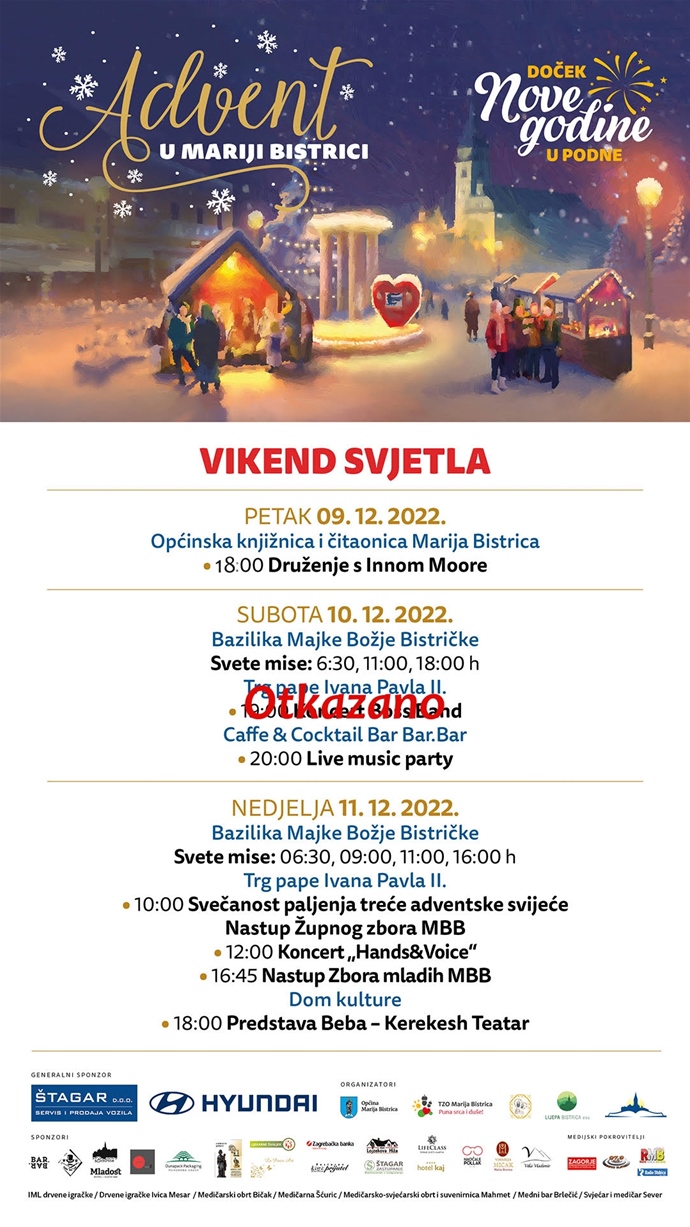 vikend otkazano